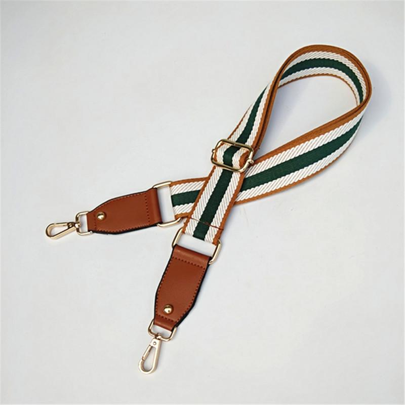Wide Shoulder Strap Accessories Color Bag Replacement Adjustable Strap One Shoulder Oblique Cross Ethnic Style Bag Strap New