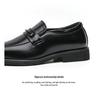 Men's Plus Size Leather Loafers: Versatile British Slip-On Shoes for Business, Formal Wear, Weddings, and Grooms