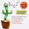 Fun Dancing Cactus Plush Toy With Singing And Talking Features Perfect Birthday Gift