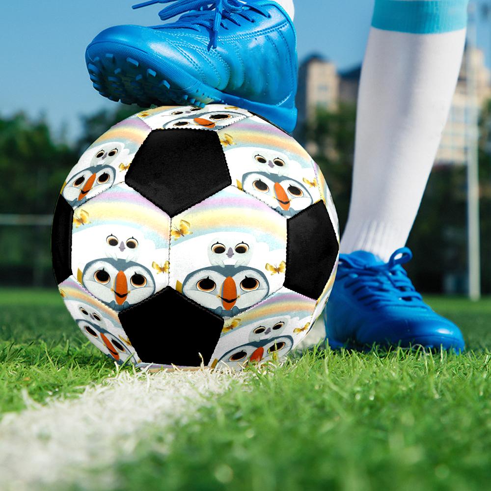 Puffin Rock Theme Size 5 Soccer Ball, Suitable for Both Indoor and Outdoor Matches, a Gift Suitable for Everyone.