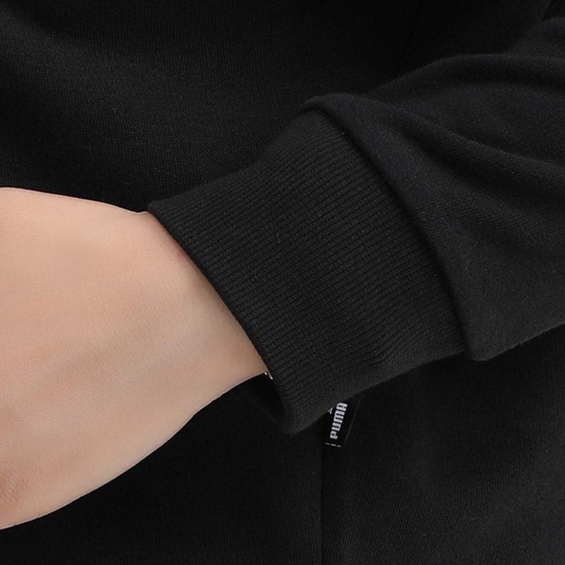 PUMA Sweatshirts Women's Black Hooded Moderate Regular 586922-56