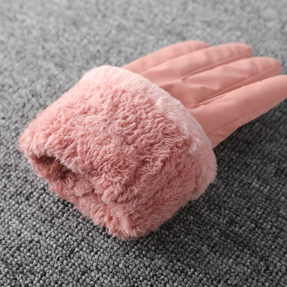 Touch Screen Windproof Cold Gloves Fleece Cold Weather Gloves  Riding Skiing Motorcycle
