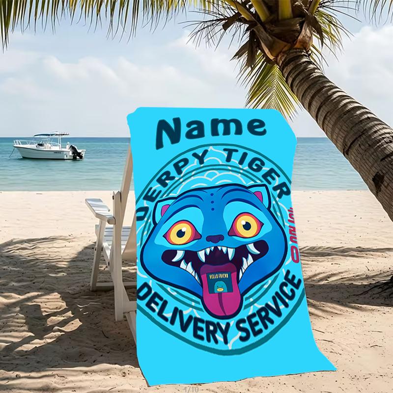Customizable personalized beach towels Kpop Demon Hunters themed designs.Suitable for the beach, yoga, sports;ideal as beach accessories