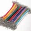 10 buc/lot Dia 1,5/2 mm Șnur de Piele Colier Cu Închizătoare Coardă Împletită Reglabilă pentru Realizare Bijuterii DIY Accesorii Colier Brățară