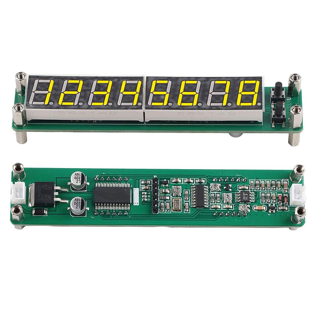 

PLJ-8LED-R Cymometer Tester Module 0.1MHZ-2.4GHz RF Signal Frequency Counter LED Display 8-Bit Display DC 8V-15V China Mainland