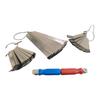 4Pc Grinding Head Feeler Gauge Set Steel Thickness Clearance Adjustment Tool For Heavy Duty Truck Valve Maintenance