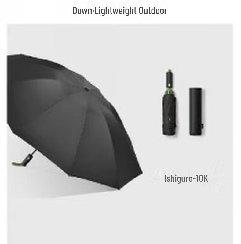 Banana Under Automatic Tri-fold 10-Rib Umbrella