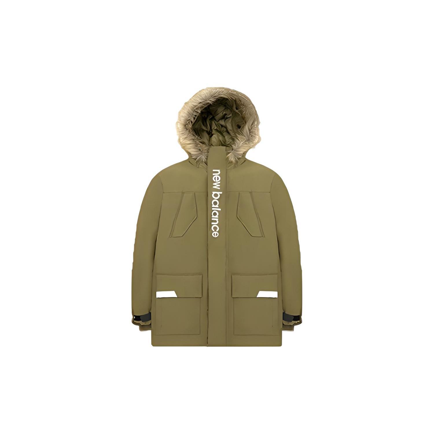New Balance Parka Jacket Asia Sizing Olive Green Men s AMJ04356-OV L