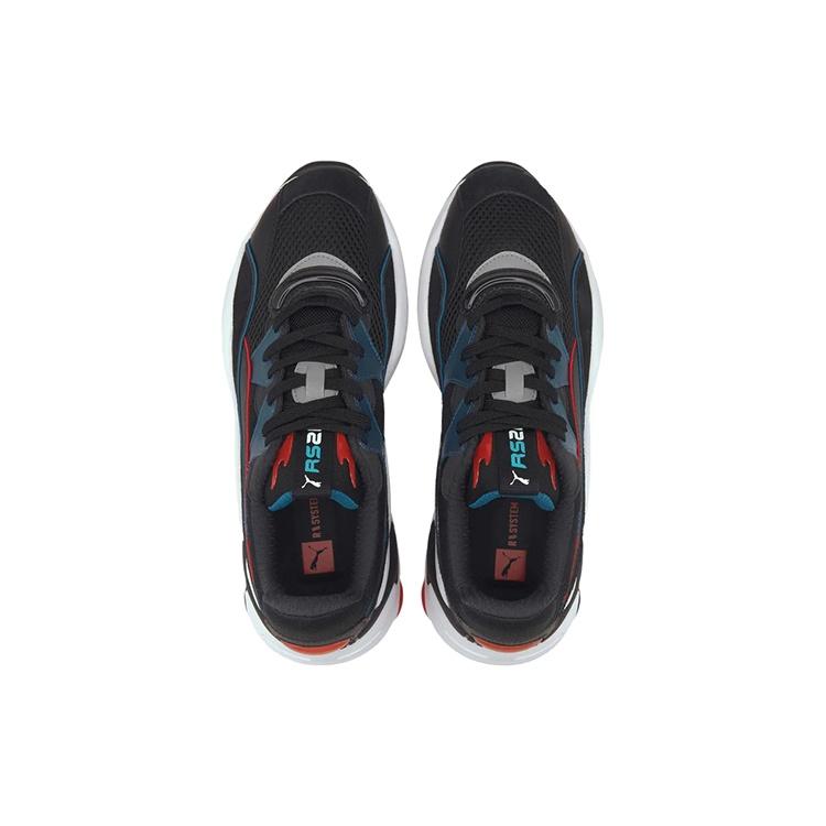 Puma Rs-2K Internet Exploring Low-top Running Shoes Black/Blue Men's 373309-09