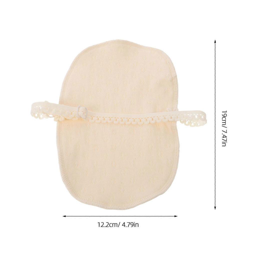 1 Pair Armpit Sweat Pads - Reusable Underarm Sweat Pads With Adjustable Strap For Women - Invisible Anti-Sweat Underarm Guard For Parties Office Daily