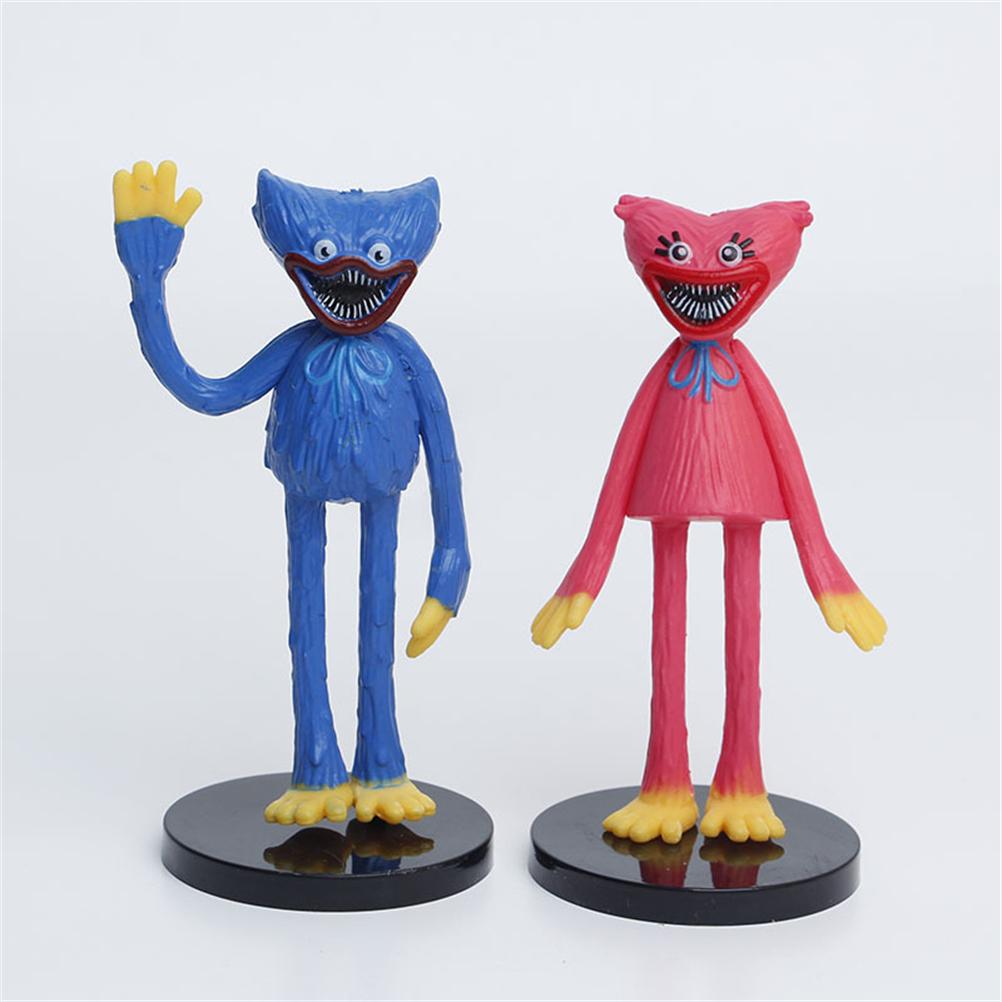 Game Characters PVC Doll Cartoon Cake Figure Ornaments Sausage Monster Collecting Toys for Anime Fan