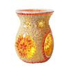 Scented Oil Burner Glass Candle Holder Turkish Pattern Aroma Diffuser for Table Desk Fragrance Relaxation Sleep