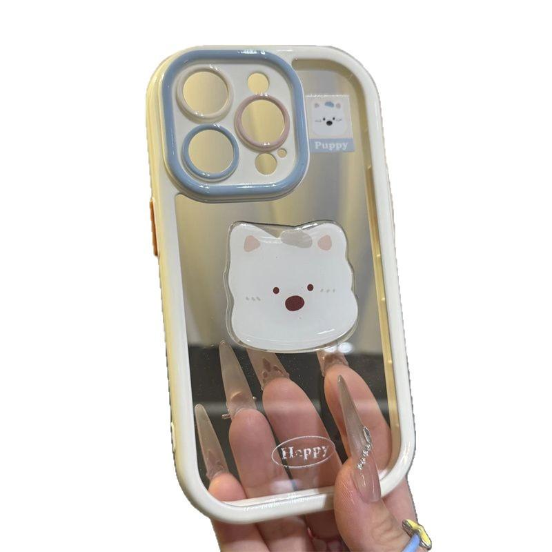 Three dimensional West Highlands Suitable for Apple 16pro Mobile Phone Case Iphone15 Women 14 Protective Case 13promax Bracket