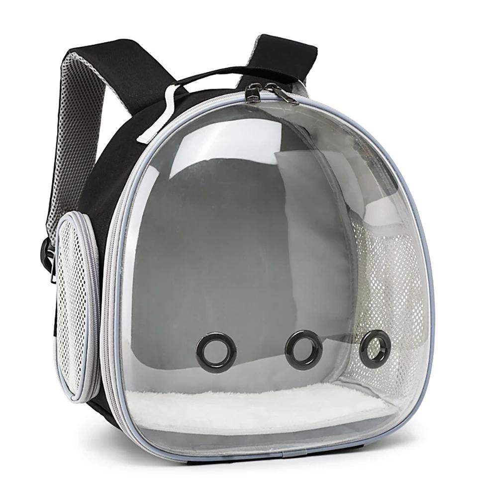 Tragbarer Reise-Kleintiertransportrucksack Atmungsaktive Haustiertasche für Meerschweinchen Vogel Kaninchen Igel Hamster Chinchilla