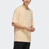 Adidas Neo Pocket Crewneck T-Shirt Men Tops Amber H62006