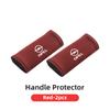 Car Handle Protection Gloves Roof Rails Soft Leather Protective Covers Imitation For Opel Corsa Astra Insignia Vectra Zafira lce033