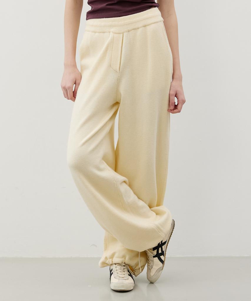 CITYBREEZE 2Way Knit Pants_Ivory