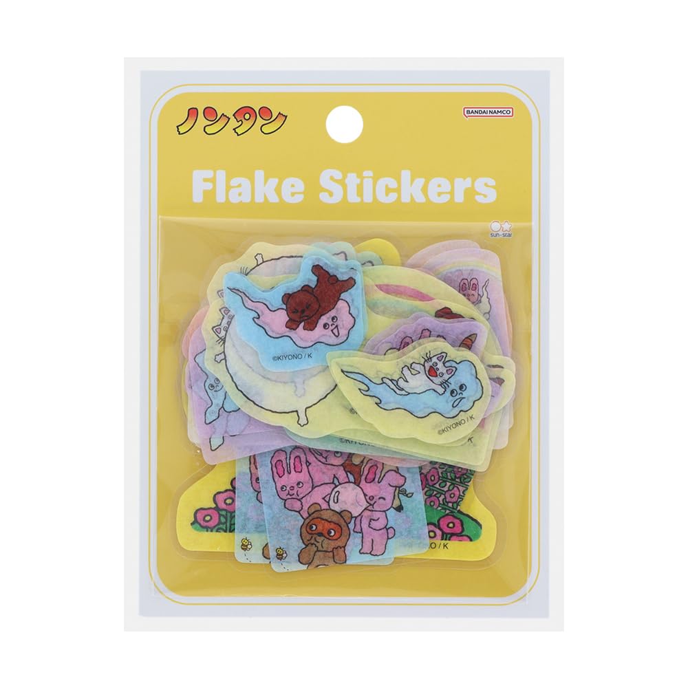 

Канцелярские товары Nontan Goods Стикеры-хлопья Желтый S8812705 Sun-Star