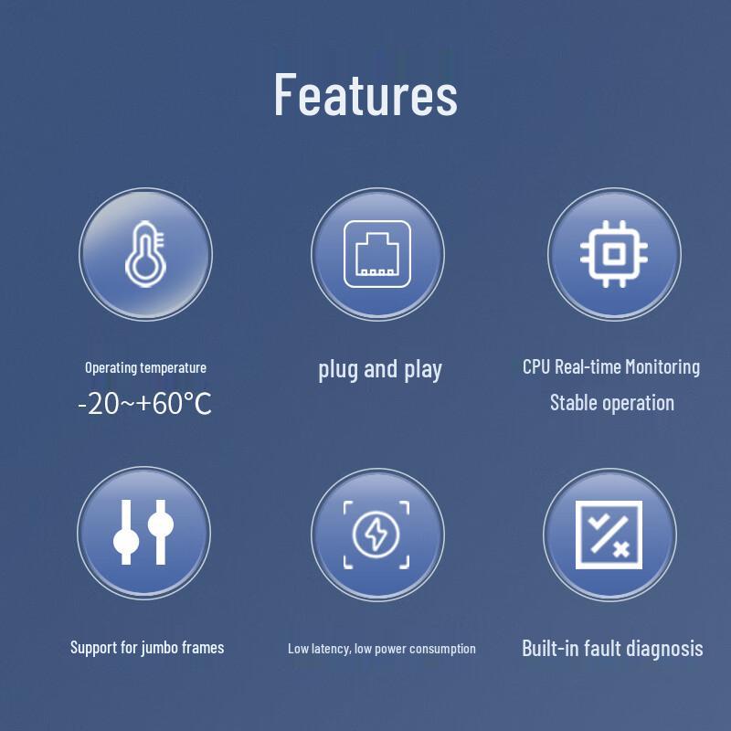 netLINK LED Display Fiber Optic Transceiver