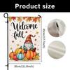 Easy Install Thanksgiving Yard Flag Fall Outdoor Decoration with Waterproof Sun Resistant Fabric Outdoor Hanging Flags