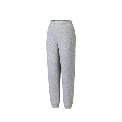 Fleece Lined Warm Casual Fashion Versatile Running Training Urban Commuting Campus Culture Drawstring Knit Sports Pants Women Bottoms 962548306-2