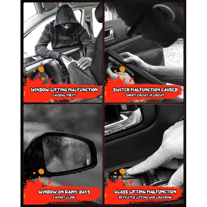 Cciyu Master Power Window Switch BL3Z-14529-BA Front Left Driver Side Window Control Switch Fit 2011-2017 for Ford for F150