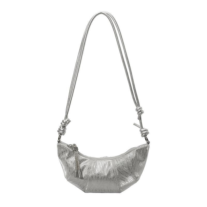 

Круассан Женская Новая Сумка Под Мышку Сумка Через Плечо для Поездок Модная Сумка-Мессенджер