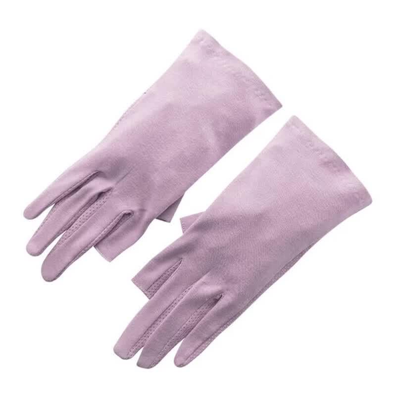 JIAQILI Women s Cotton Sun Protection Driving Gloves