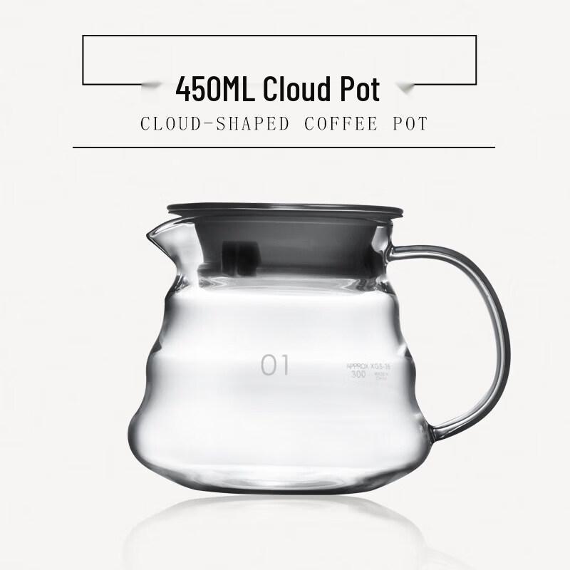 Qiwei Heat-Resistant Glass Coffee Sharing Pot