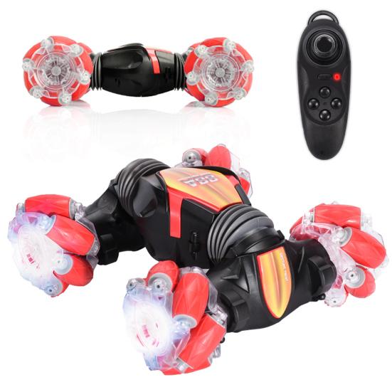 Remote Control Car 4WD 2.4GHz 360 Degree Rotation RC Stunt Crawler Off Road