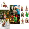 Fun Grinch Hanging Decoration Acrylic Christmas Tree Ornament For Car Interior Styling