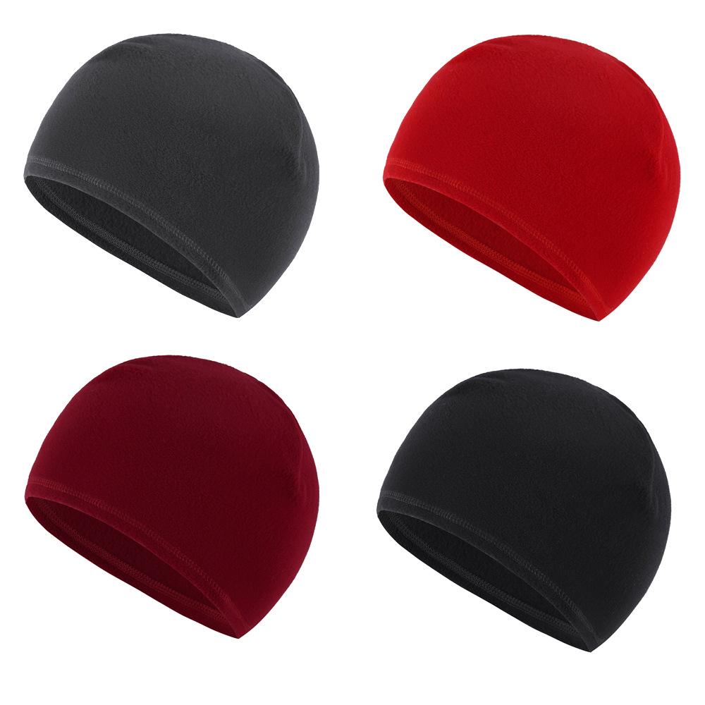 Outdoor Fleece-Lined Ear-Warming Cycling and Ski Helmet Liner