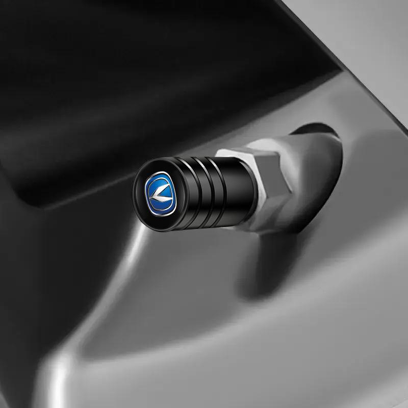4 Stück Auto Rad Reifenventilkappen Luftdichte Abdeckung Für Changan UNI-K CS35 CX70 CS85 CS55 CS75 CS15 F70 Alsvin UNI-T Hunter CS95 Yuexiang