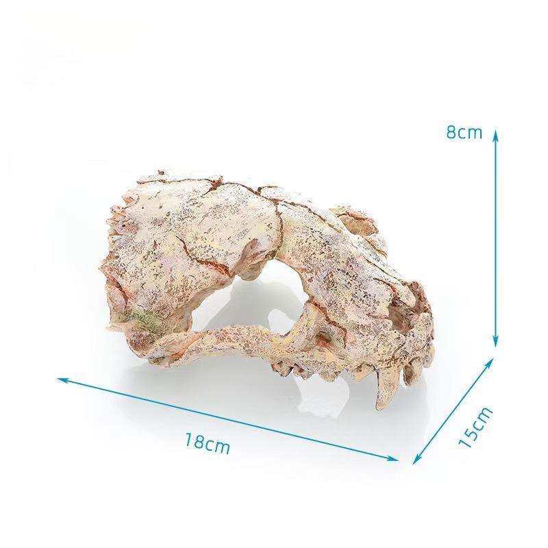 Climbing Pets, Dodging Holes, Fish Tank Landscape Simulation, Dragon Head Fossil, Fish Shrimp House, Aquarium Decoration Crafts