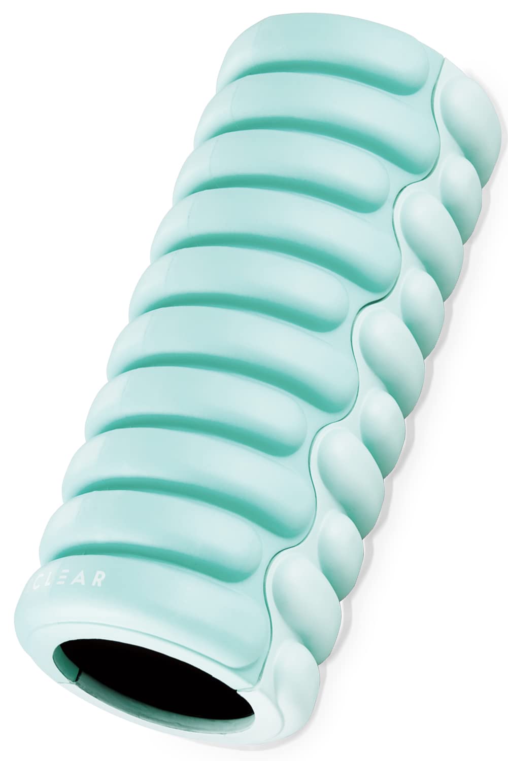

ELECOM Foam Roller for Myofascial and and Eclear Light Blue Release, Massage, Fitness, Yoga, 2-Way (Soft Hard) Surfaces, Sports, (HCF-FRDSBUL)