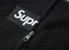 Supreme Felpa con cappuccio e zip logo box MM6 Maison Margiela "Nera"