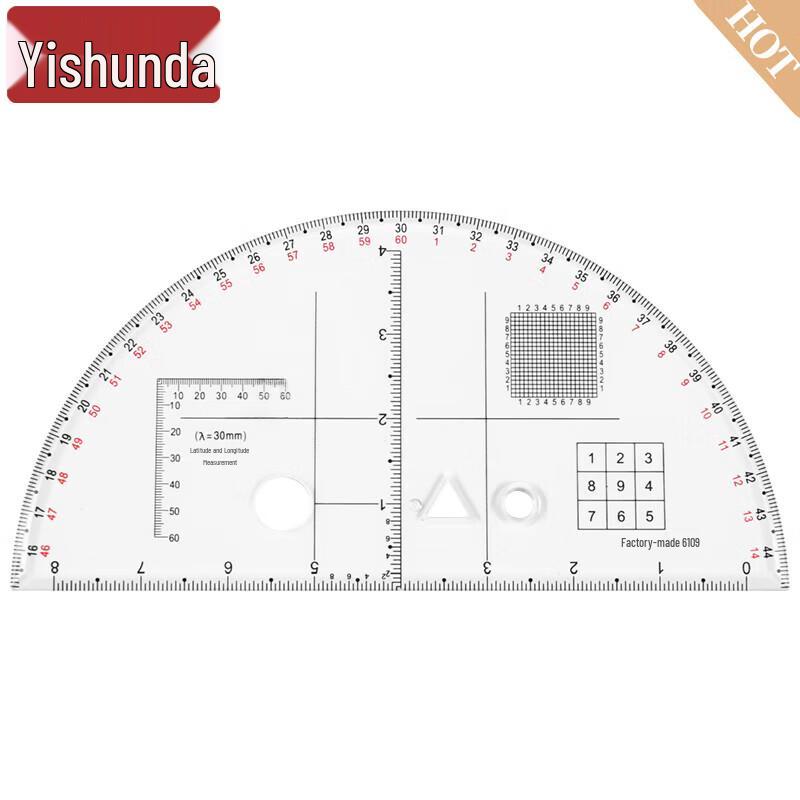 Topographic Map Latitude Longitude Coordinate Rulers