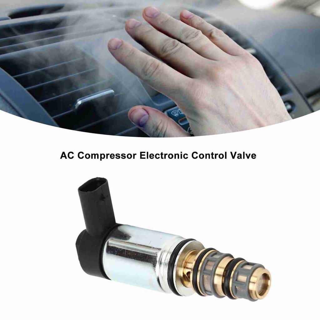 AC Compressor Solenoid Valve 7295124 Long Lasting AC Compressor Electronic Control Valve for 6CVC140E Model Compressor