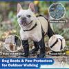 Pet Supplies Go out Dog Shoes Four Seasons Comfortable Breathable Dog Shoes Go out Anti-Dirty Waterproof Dog Shoes