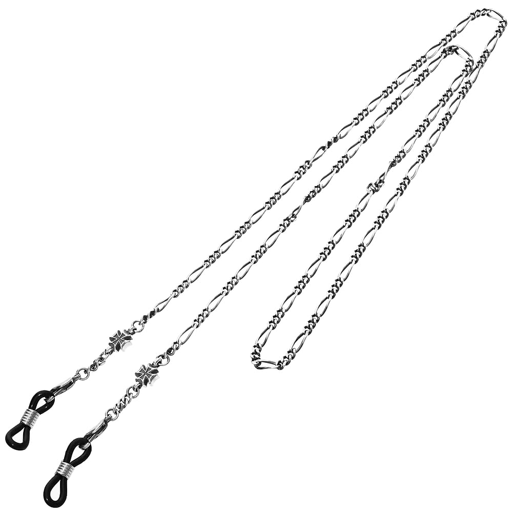 Gin no DEAL DESIGN Маска Очки Серебряная Маска Очки для Мужчин и Женщин [Shinjuku Kura] & Цепочка, 925, Цепочка, Цепочка,