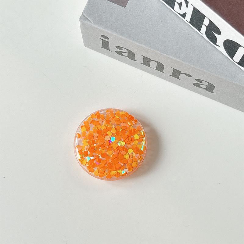 Color Sequined Mobile Phone Airbag Bracket Paste Type Small Fresh Women'S Ring Gift Party Company Logo Printing