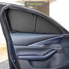 Car Black Window Privacy Sunshade For MAZDA CX-30 DM 2019-Present Auto Anti-UV Heat Insulation Protect Cover Interior Accessory