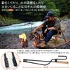 Huanbush Fire Firewood Fire Bonfire Fireplace Charcoal Natural Naguri BBQ Carbon For Fireplace Camping Iron Integrated Tongs, Blowpipe, Integrated,