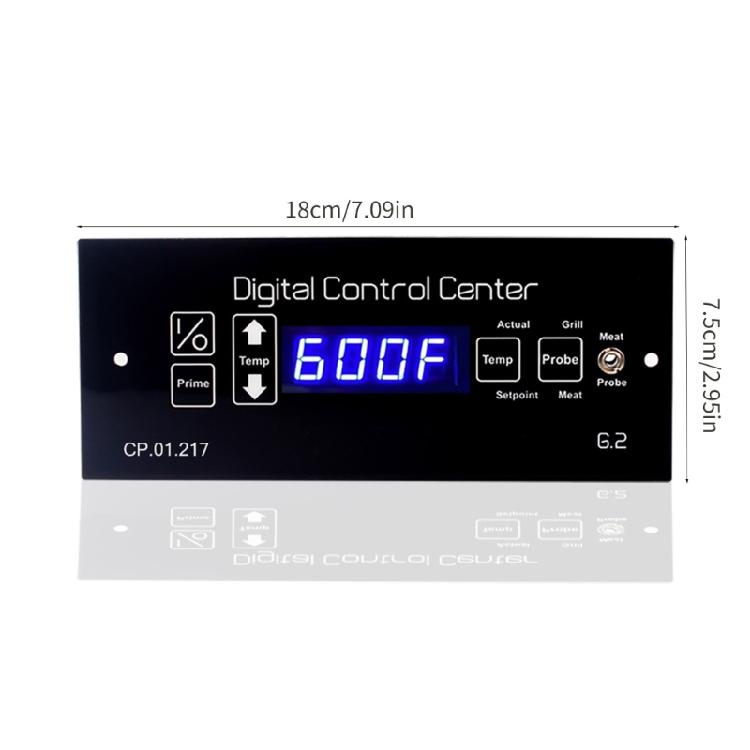 50125 Scheda di Controllo Termostato Digitale con Scheda Controller Cablata