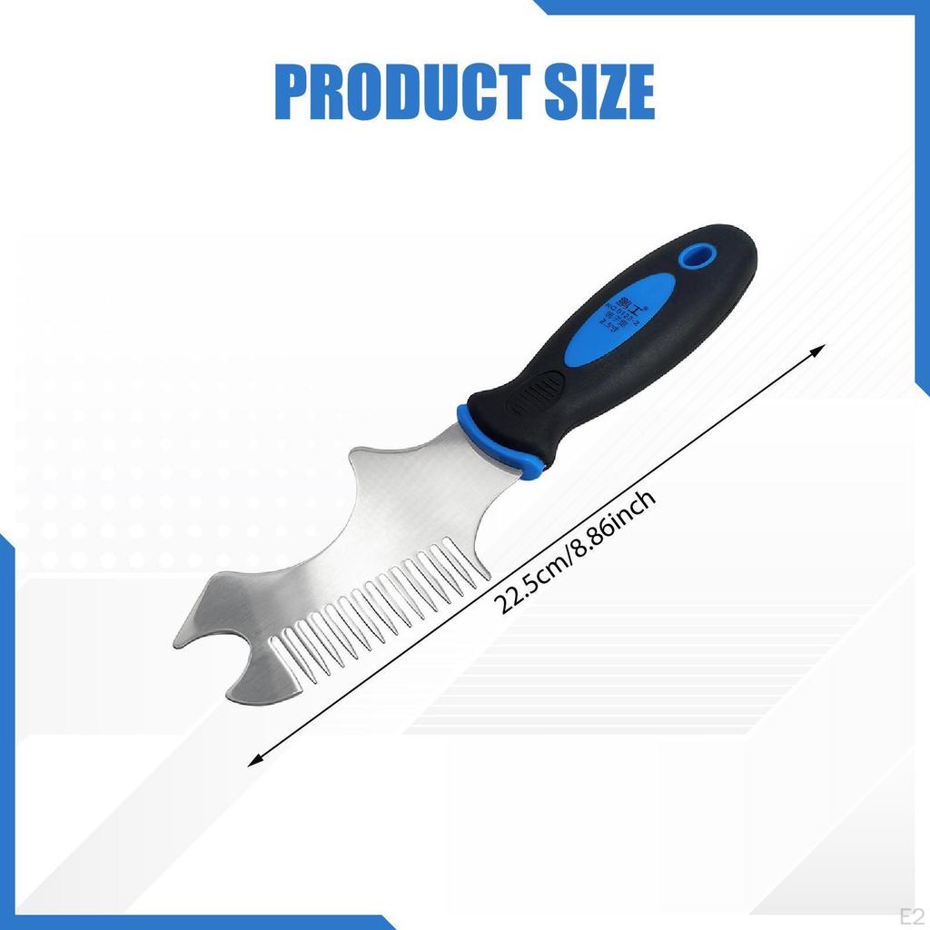 Paint Brush Comb Roller Cleaner Tool Efficient Cleaning Practical Non Slip Handle