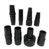 8Pcs Plastic Vacuum Hose Connector Universal Vacuum Hose Adapter Quick Attachment Dust Collection Accessories Enduring