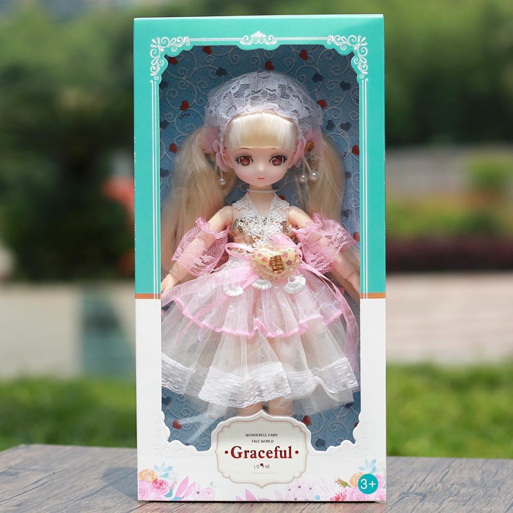 Girl Play House Princess Loli Doll Gift Box Set Toys