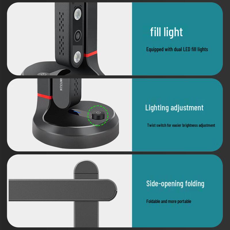 NETUM Document Camera & Scanner ad Alta Velocità Spina CN (adattatore incluso)
