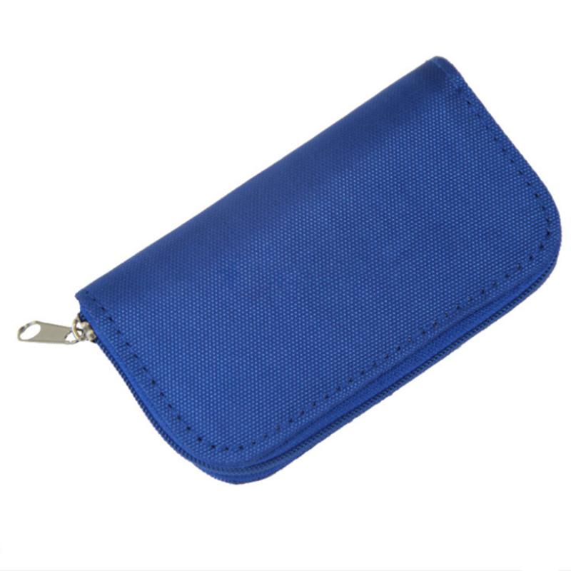 Memory Card Storage Bag Carrying Case Holder Wallet 22 Slots for CF/SD/Micro SD/SDHC/MS/DS Game Accessories memory card box