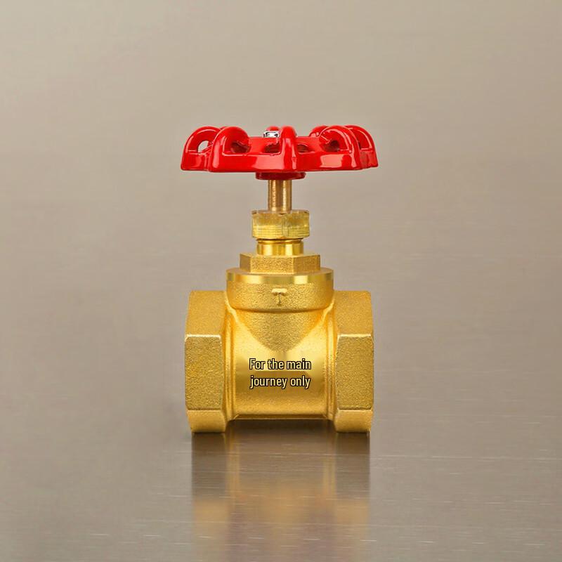 Brass Manual Lift Stop Valve with Internal Thread